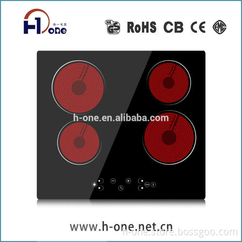 Built-in electric 4 burners Ceramic Hob